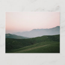 Tehachapi Sky and Hills Postcard