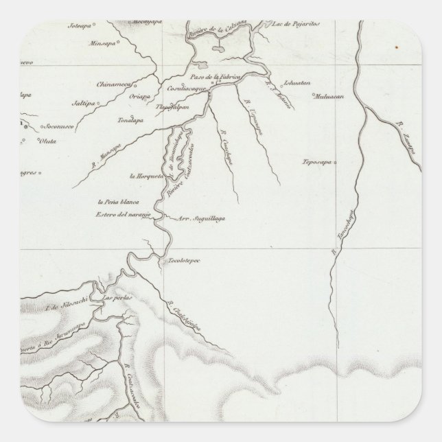 Tehuantepec, Mexico Square Sticker (Front)