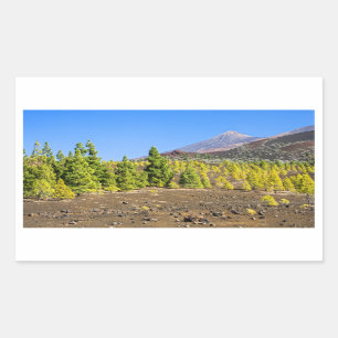 Teide National Park Landscape in Tenerife Sticker