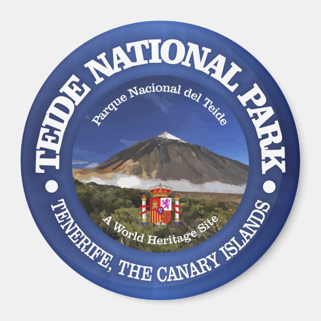 Teide National Park Magnet (Front)