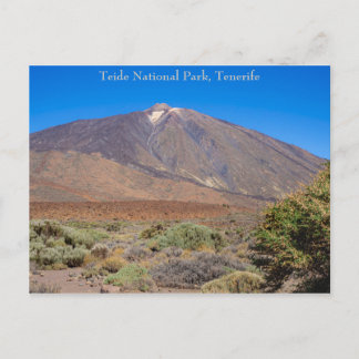 Teide National Park, Tenerife Postcard