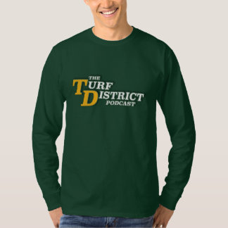 Teinte droite du t-shirt à manches longues vertes