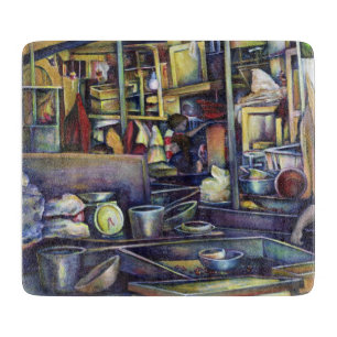 Tekka Centre's Delightful Dishes Cutting Board