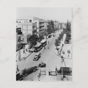 Tel Aviv in the early 1930's Postcard