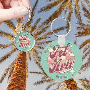 Tel Aviv Israel accessory gift Keychain