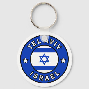Tel Aviv Israel Keychain