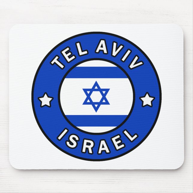 Tel Aviv Israel Mouse Pad (Front)