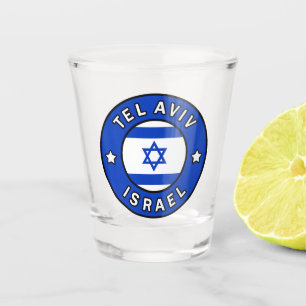 Tel Aviv Israel Shot Glass