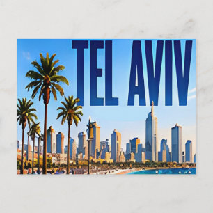 🌴 Tel Aviv Modern Coastal City Style 🌴 Postcard