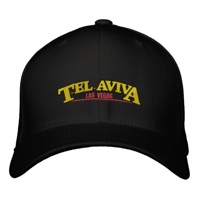 Tel Aviva Las Vegas Embroidered Hat (Front)