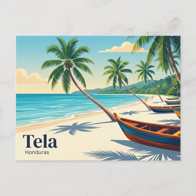 Tela Honduras Postcard (Front)