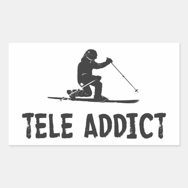 Tele Addict Sticker (Front)