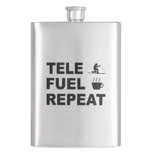 Tele Fuel Repeat Hip Flask