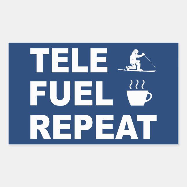 Tele Fuel Repeat Sticker (Front)