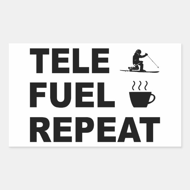 Tele Fuel Repeat Sticker (Front)