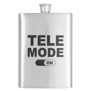Tele Mode On Hip Flask