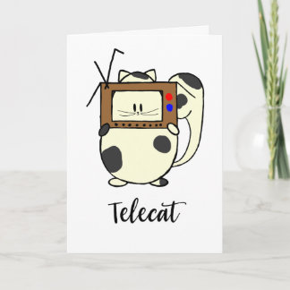 Telecat soit l'étoile de votre carte de voeux de