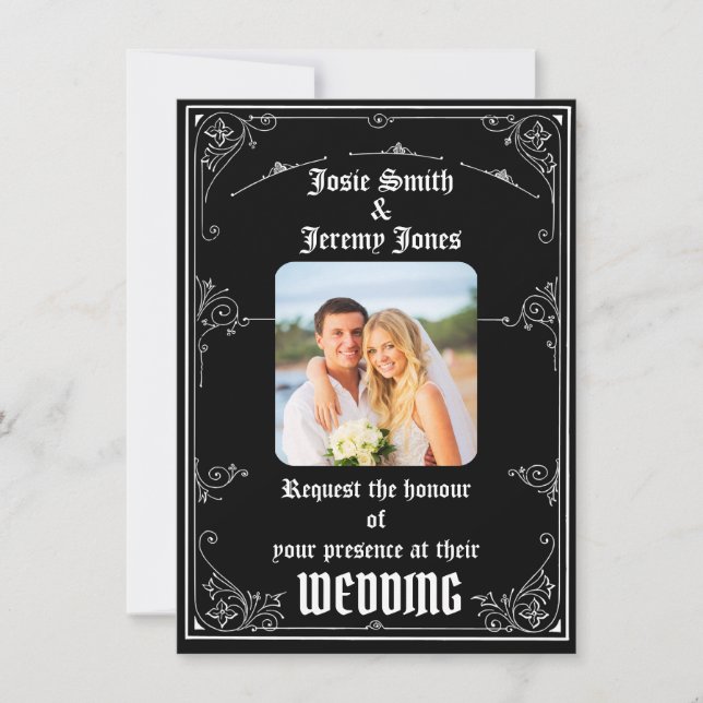 Téléchargement de la carte Faire-part de mariage p (Devant)