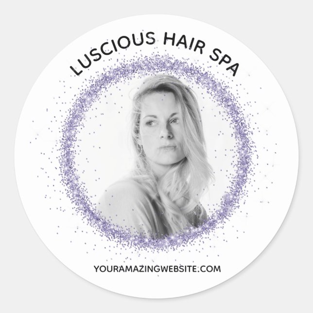 *~* TÉLÉCHARGEMENT PHOTO Logo du produit Étiquette (Devant)