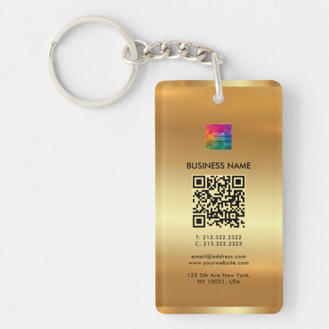 Téléchargez votre logo Gold Ajouter un code QR sim (Devant)