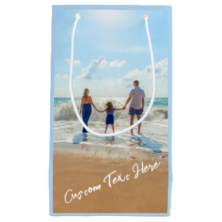 Téléchargez votre photo Sacs cadeaux Ajouter un te