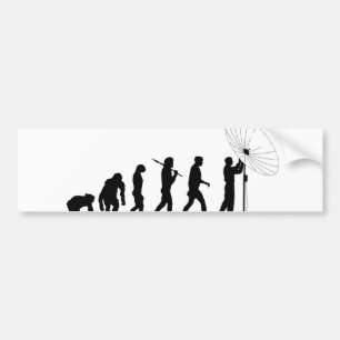 Telecommunications satellite and broadcasting Tees Bumper Sticker