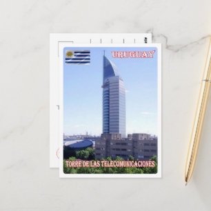 Telecommunications Tower - Uruguay - Postcard