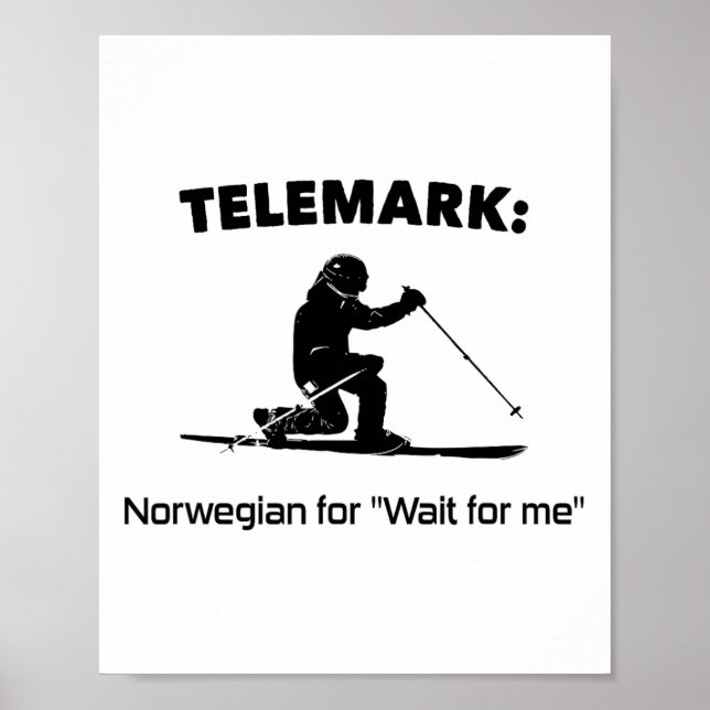 Telemark Norwegian For Wait For Me  Poster (Front)