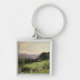 Telemark, South Norway Keychain