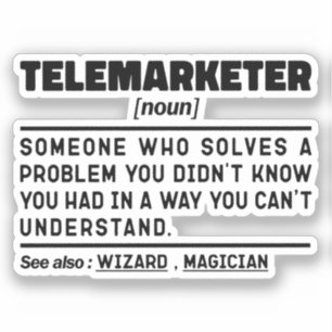 Telemarketer Noun Definition Sales Representative