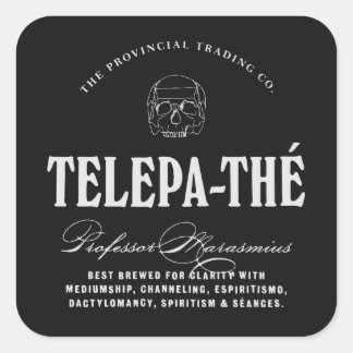 TELEPA-THÉ - apothecary label