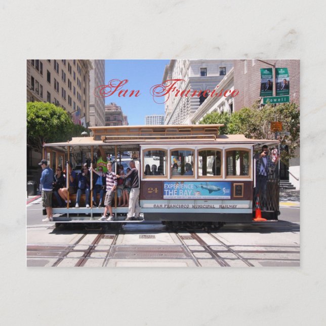 Téléphérique de la carte postale San Francisco (Devant)