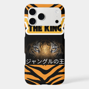Téléphone à motif rayures de jungle du roi tigre j