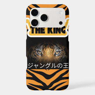Téléphone à motif rayures de jungle du roi tigre j