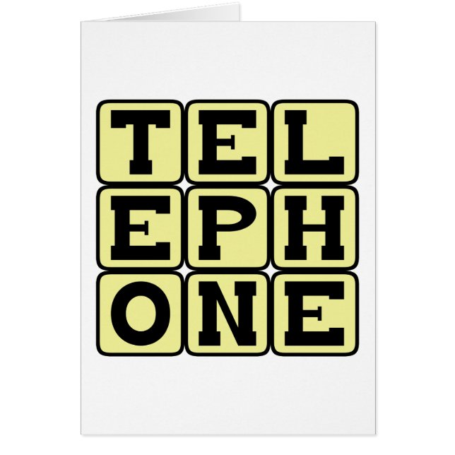 Téléphone, appareil de communication (Devant)