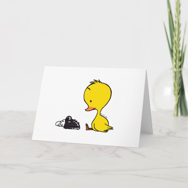 Telephone & Duck Card (Front)