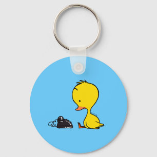 Telephone & Duck Keychain