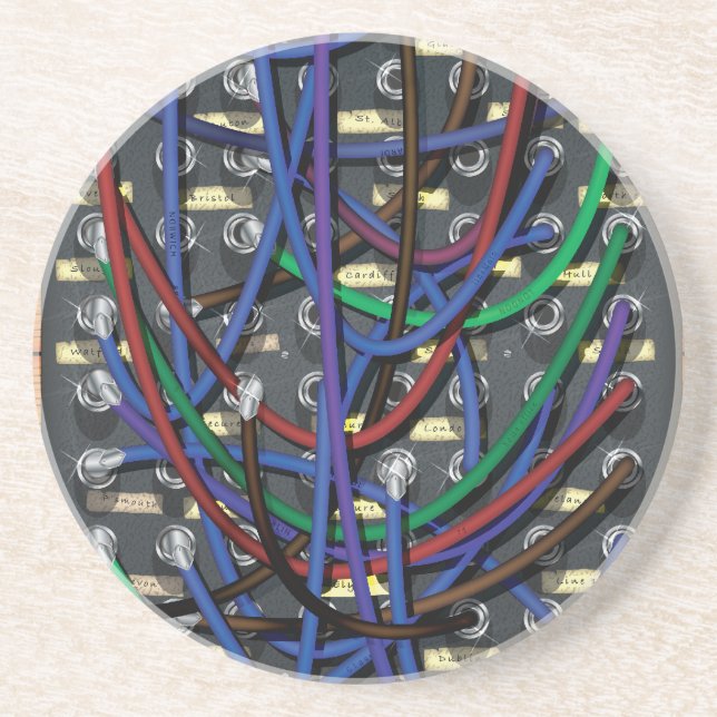 Telephone Exchange Coaster (Front)