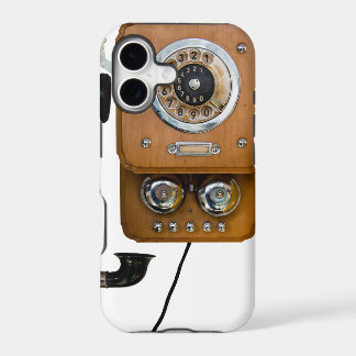 téléphone fixe à cadran rétro vintage