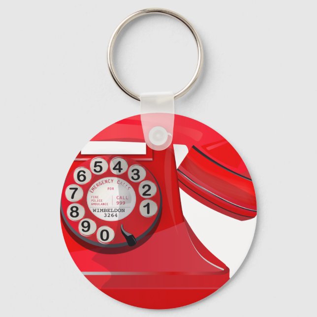 Telephone Keychain (Front)