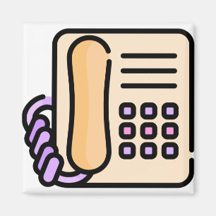 Telephone Magnet