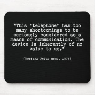 Telephone Mouse Pad