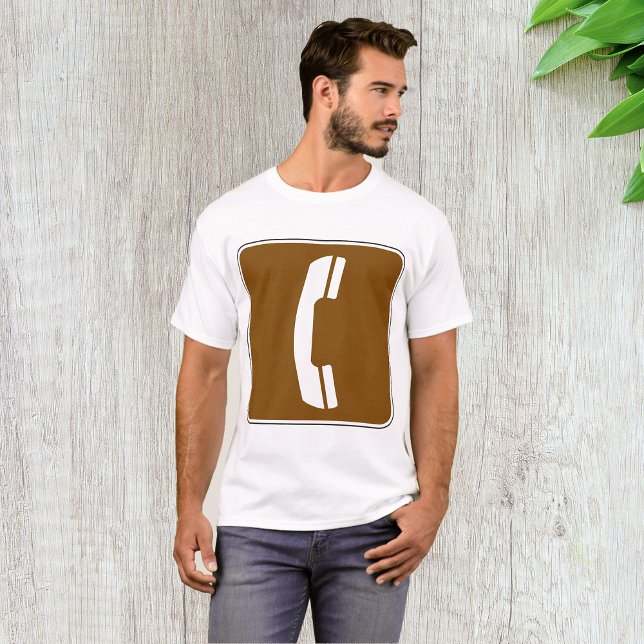 Telephone Road Sign T-Shirt (Creator Uploaded)