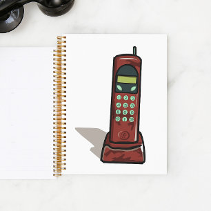 Téléphone sans fil rétro Vintage 90s