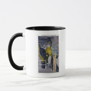 Telephoning at Head of Underground Lake Mug