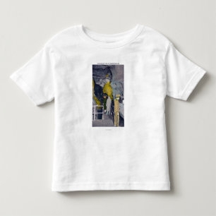 Telephoning at Head of Underground Lake Toddler T-shirt