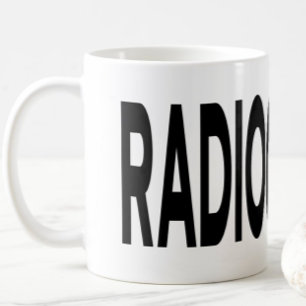 Téléradiographie Mug Typographie Noire