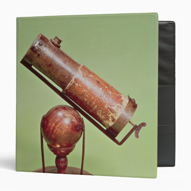 Telescope belonging to Sir Isaac Newton  1671 Binder (Front/Inside)