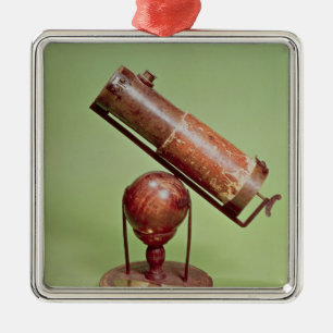Telescope belonging to Sir Isaac Newton  1671 Metal Ornament