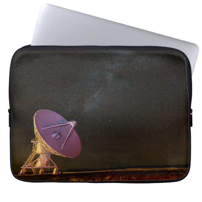 Telescope Milky Way | San Agustin New Mexico Laptop Sleeve (Front)